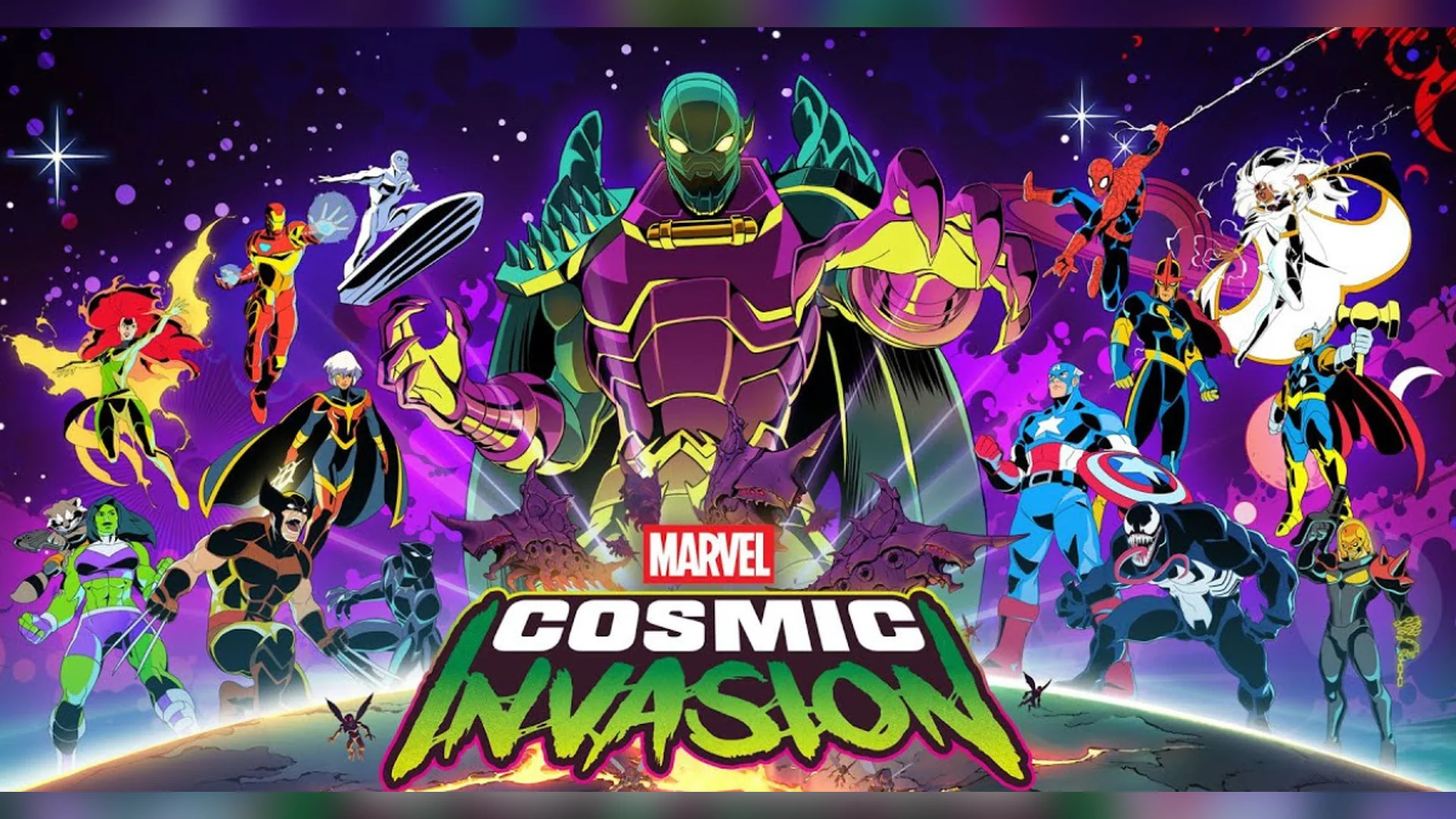 Confirmado: Marvel Cosmic Invasion tem Wolverine, Venom e 13 heróis em batalhas épicas!