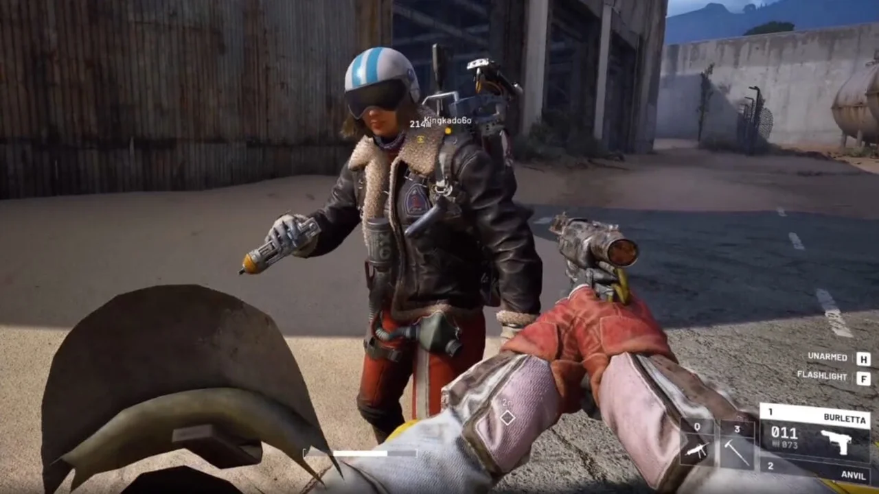 Corre! Arc Raiders em first-person é um pesadelo