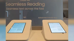 Fim das vincas! Samsung mostra display dobrável inédito