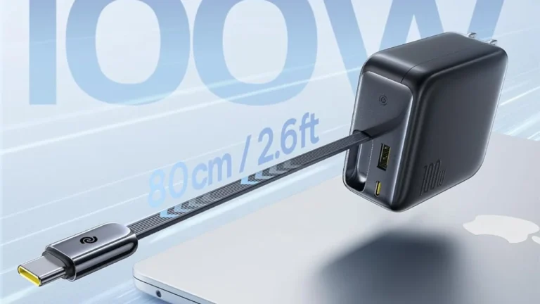 Inacreditável: Carregador USB-C de 100W por um preço surpreendente!