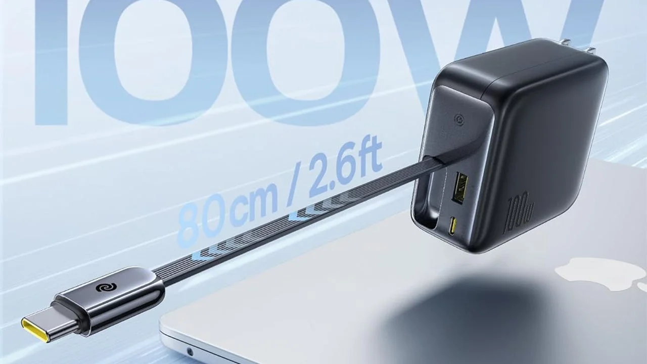 Inacreditável: Carregador USB-C de 100W por um preço surpreendente!