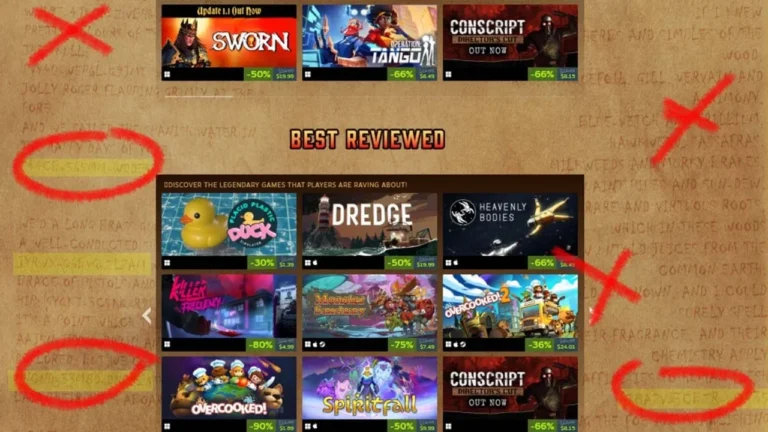 Inacreditável: Códigos de jogos gratuitos escondidos em arte de venda na Steam