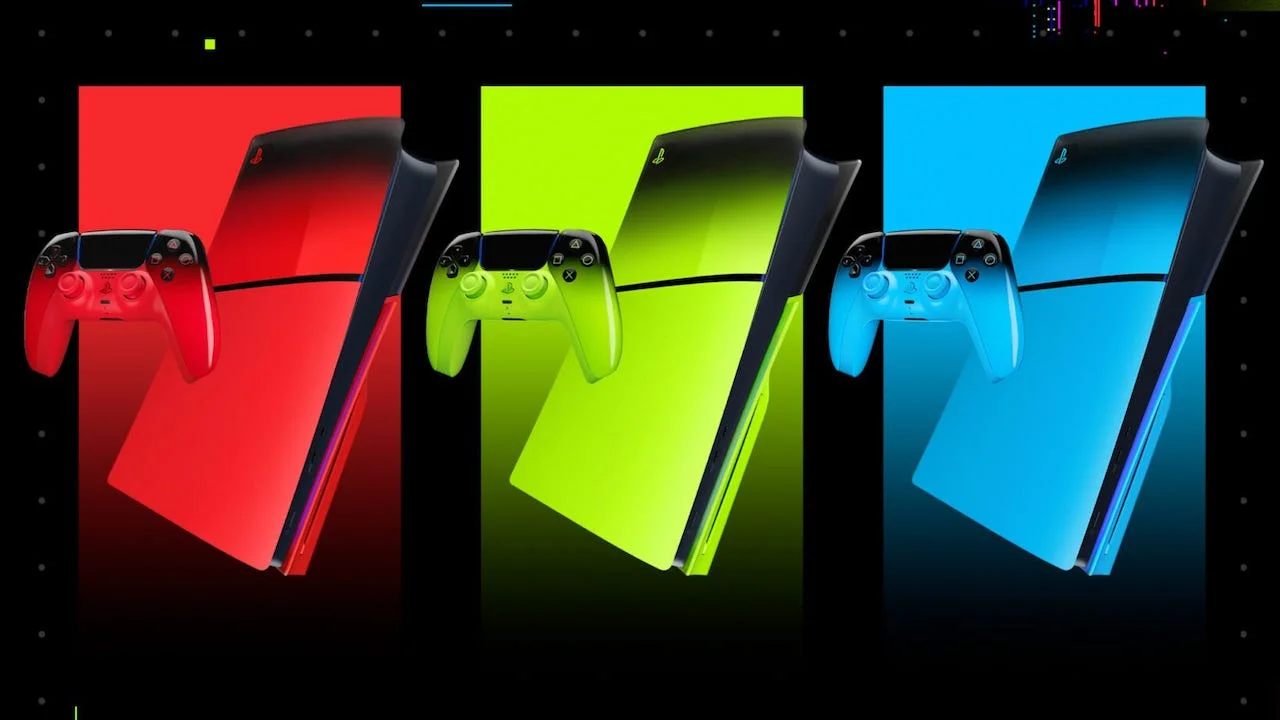 Inacreditável: PS5 ganha novas cores vibrantes!