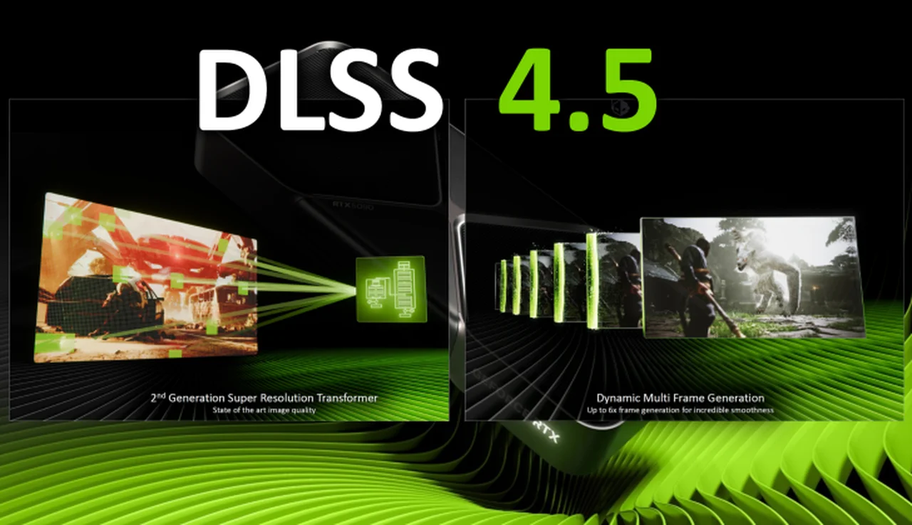 Oficial: DLSS 4.5 explodiu 6x mais rápido, 240Hz+ e 400 jogos!