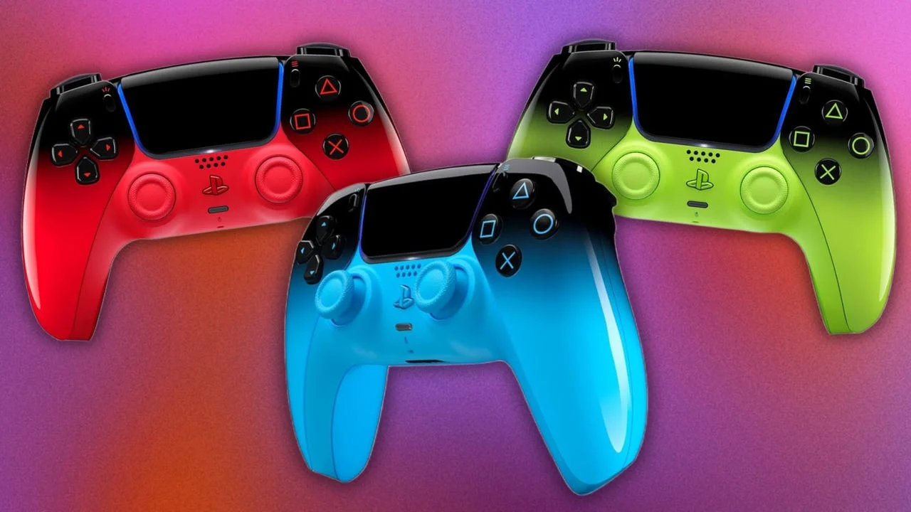 PS5: Vaza novo controle colorido