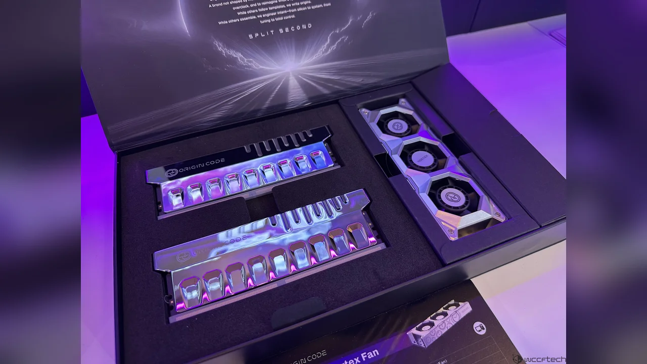 Revolução DDR5: Origin Code Lança Memórias Vortex de 8000 MT/s e 256 GB