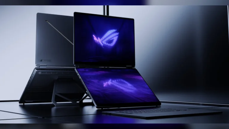Revolução tech: ASUS revela laptops com CPUs e telas 3K OLED duplas em 2026
