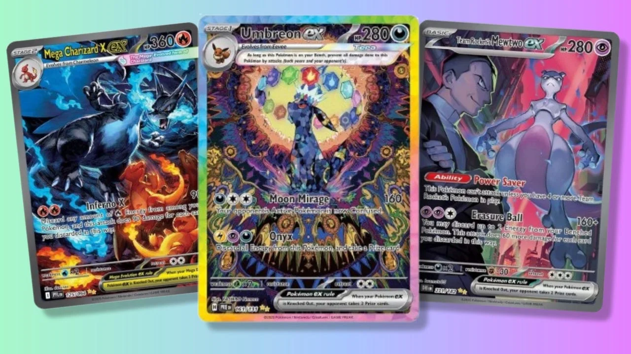 Vaza: As 10 Cartas Mais Valiosas do Pokémon TCG de 2025!
