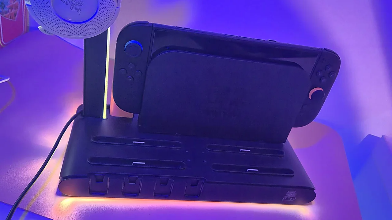 Vaza: Suporte de carregamento DLX2 para Nintendo Switch 2