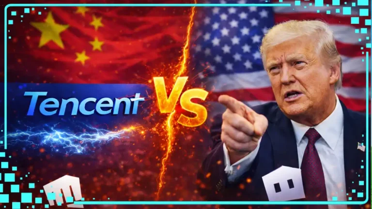 Administração Trump estuda forçar o desinvestimento da supercompanhia chinesa Tencent Holdings em estúdios americanos; medida pode impactar drasticamente a estrutura acionária da Roblox Corporation e a operação da joint-venture Luobuleshi.